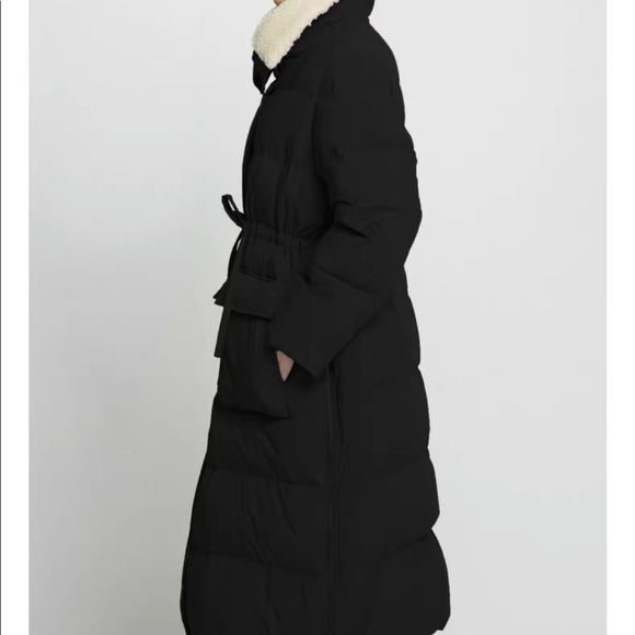 Carven black down coat - Picture 2 of 10